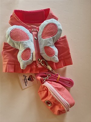 Peitoral Borboleta com Porta Cata-Caca