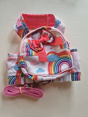 Peitoral Mochila Arco Íris
