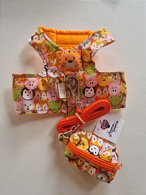 Peitoral Tigre com Porta Cata-Caca