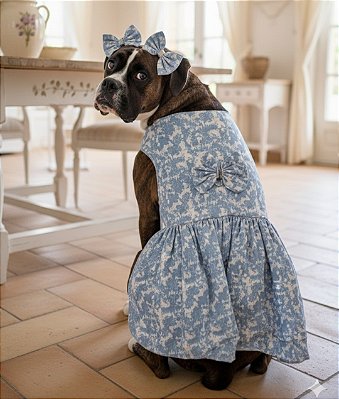 Vestido Pet Glamour Jeans - Grande Porte