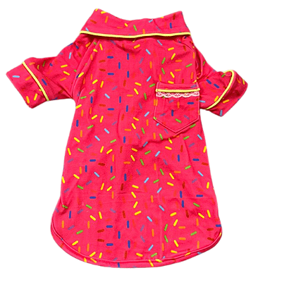 Pijama Pet Granulado Pink – Tal Mãe, Tal Pet