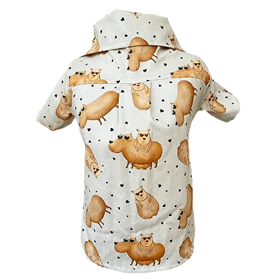 Camisa Capivara para Pet