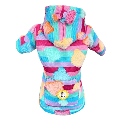 Casaco Moletom Fleece com Capuz