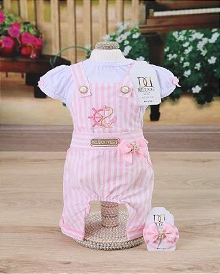 Macacão Rosinha Marinheira