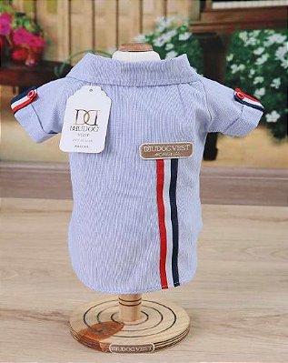 Camisa Azul e Vermelha