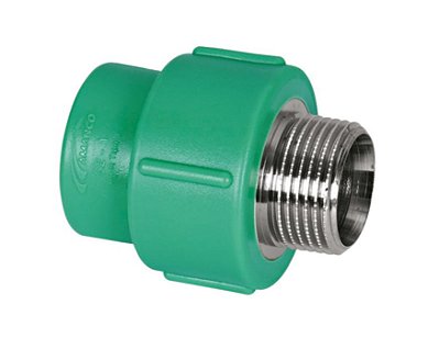 Amanco PPR Conector Macho Verde - 20x1/2"