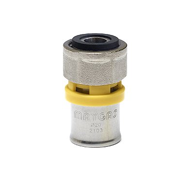 Prensar Gas Conector Rosca Femea Movel Dn 16x1/2"