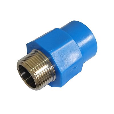 TF Conector Macho PPR Azul Dn 110x4"