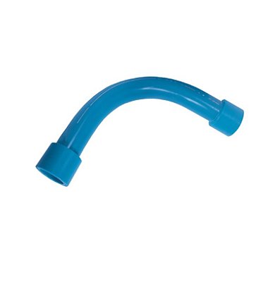 TF Curva Longa 90 PPR Azul Dn 63 - Moldada