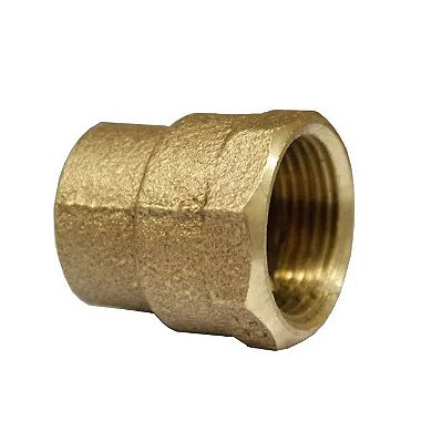 Rcts Conector Rosca Femea Liga de Cobre Sem Anel de Solda - 28 x 1