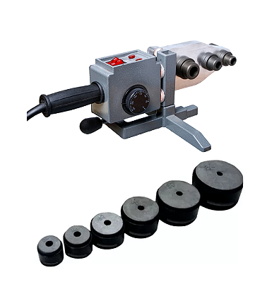 Ppr Termofusor Dn 20 A 63 1.500w-220v - Acompanha Bocais, Sem Maleta