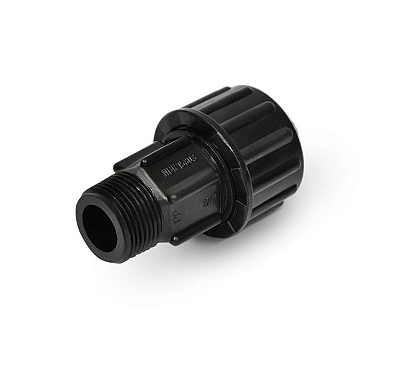 AcquaBLUE PP Conector Macho Compressao DN 20x1/2" - 7022012