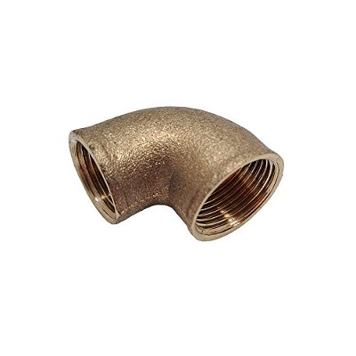 RR Joelho 90 R/R Latao - 3/4"
