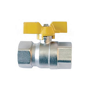 TG Valvula Reta Para Gas FxF Borboleta Dn 3/4 - RLF340G