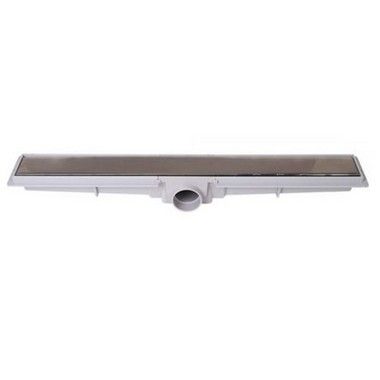 Estrela Ralo Linear 5X70Cm C/ Grelha Inox Luxo