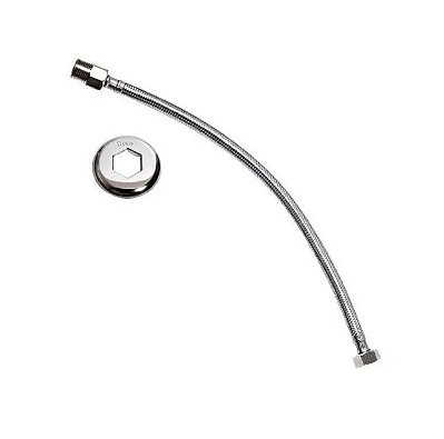 Deca Ligacao Flexivel 30 cm Macho e Femea Malha Inox Dn 1/2 4607.C.030