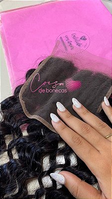 TOP CLOSURE 12X12 HUMANA CACHEADA 45CM