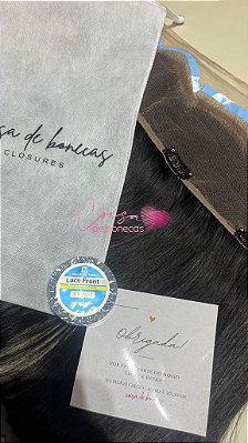 FRONTAL CLOSURE 13X4 LISA 45CM - COM PERSONALIZAÇÃO