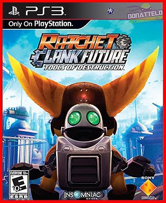 Ratchet & Clank Future Tools of Destruction PS3 Mídia digital