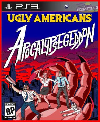 Ugly Americans Apocalypsegeddon PS3 Mídia digital