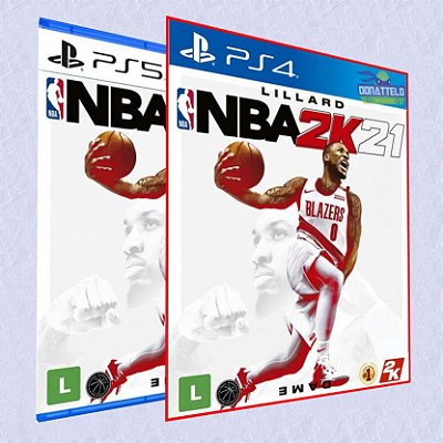 NBA 2k21 PS4/PS5 - NBA 2021 Mídia digital