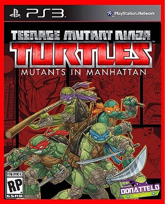 Tartarugas Ninja - Ninja Turtles Mutants In Manhattan ps3 Mídia digital