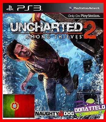Uncharted 2 Among Thieves ps3 - Legenda em Portugues Mídia digital