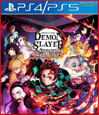 Demon Slayer - Kimetsu no Yaiba - The Hinokami Chronicles PS4/PS5 Mídia digital