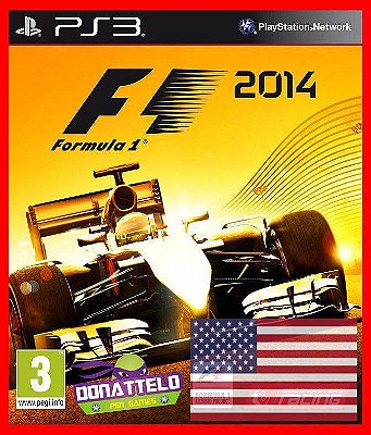 F1 2014 - Formula 1 2014 Americano - PS3 Mídia digital