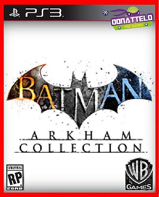 Coleção Batman Arkham  ps3 - Três jogos: Origins, City e Asylum Mídia digital