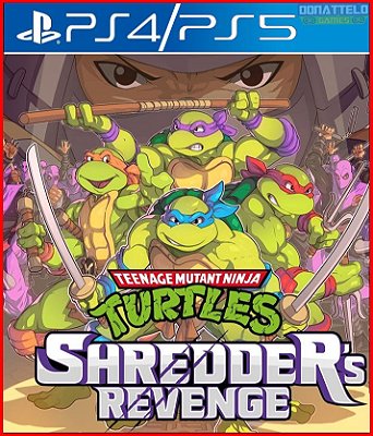 Tartarugas Ninja: A Vingança do Destruidor- Shredder's Revenge PS4/PS5