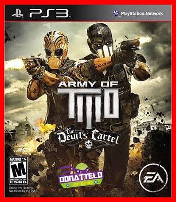 Army of Two The Devils Cartel ps3 Mídia digital