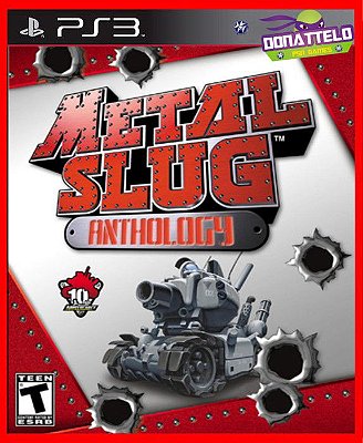 Metal Slug Anthology ps3 - Sete jogos - Metal slug complete edition Mídia digital