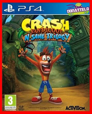 Crash Bandicoot N Sane Trilogy PS4/PS5 Mídia digital