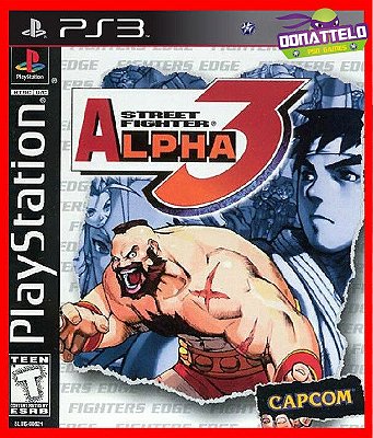Street Fighter Alpha 3 Mídia digital