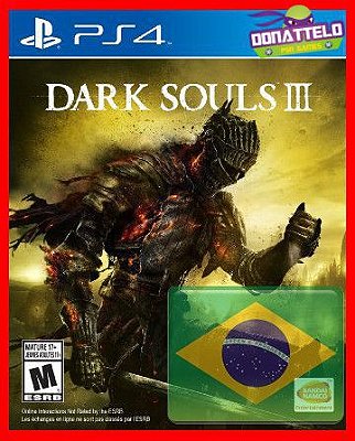 Dark Souls 3 - Dark Souls III ps4 Mídia digital