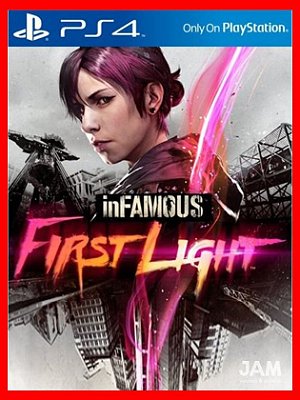 Infamous First Light ps4 Mídia digital