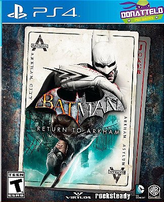 Batman Return to Arkham ps4 Mídia digital