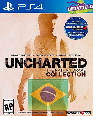 Uncharted The Nathan Drake Collection PS4/PS5 Mídia digital