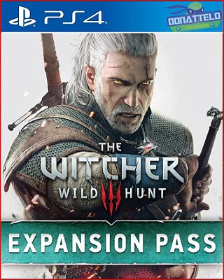 Season Pass The Witcher 3 Wild Hunt PS4/PS5 Mídia digital