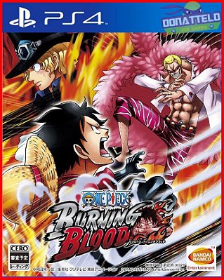 One Piece Burning Blood PS4 Mídia digital