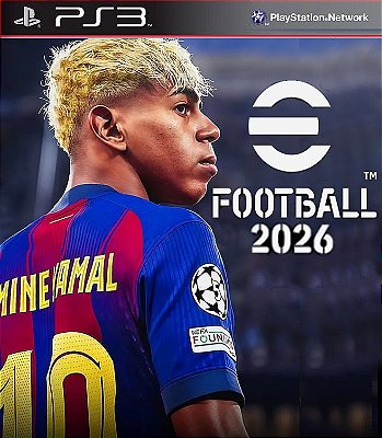 Pro Evolution Soccer 2026 ps3 - PES 2026 PS3 - PES 26 (confira a descrição) Mídia digital