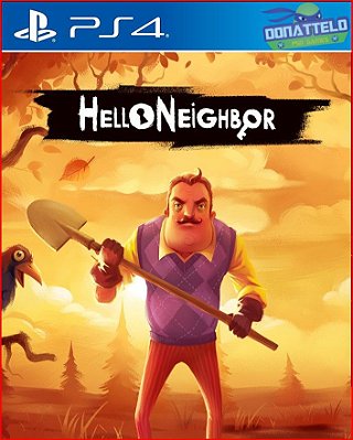 Hello Neighbor PS4/PS5 Ola vizinho PS4/PS5 Mídia digital