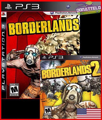 Borderlands 1 e Borderlands 2  ps3 Mídia digital