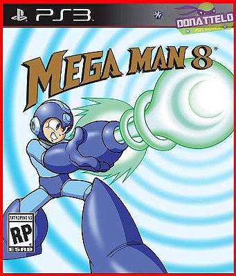 Mega Man 8 PS3 -  Megaman 8 Mídia digital