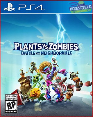 Plants vs Zombies Batalha por Neighborville PS4 Mídia digital