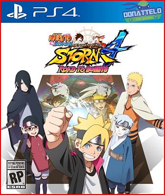 Naruto Shippuden Ultimate Ninja Storm 4 Road to Boruto ps4 Mídia digital