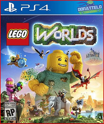 Lego Worlds PS4 Mídia digital