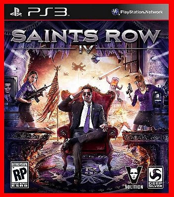 Saints Row IV 4 ps3 Mídia digital