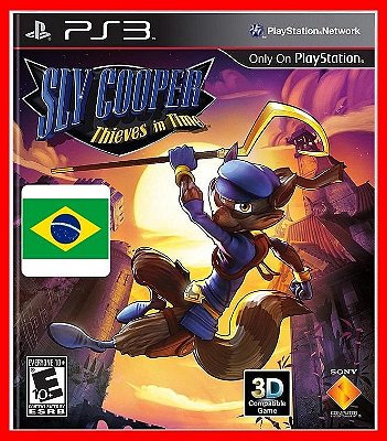 Sly Cooper Thieves in Time ps3 Mídia digital